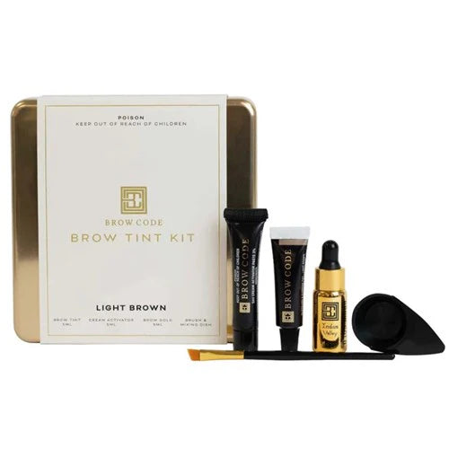 Brow Code Light Brown Brow Tint Kit