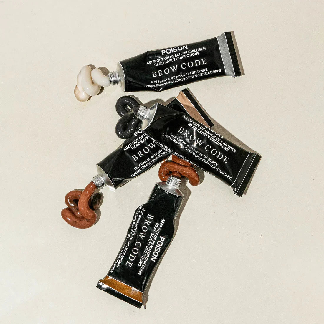 Brow Code Professional Tint Kit + Wax