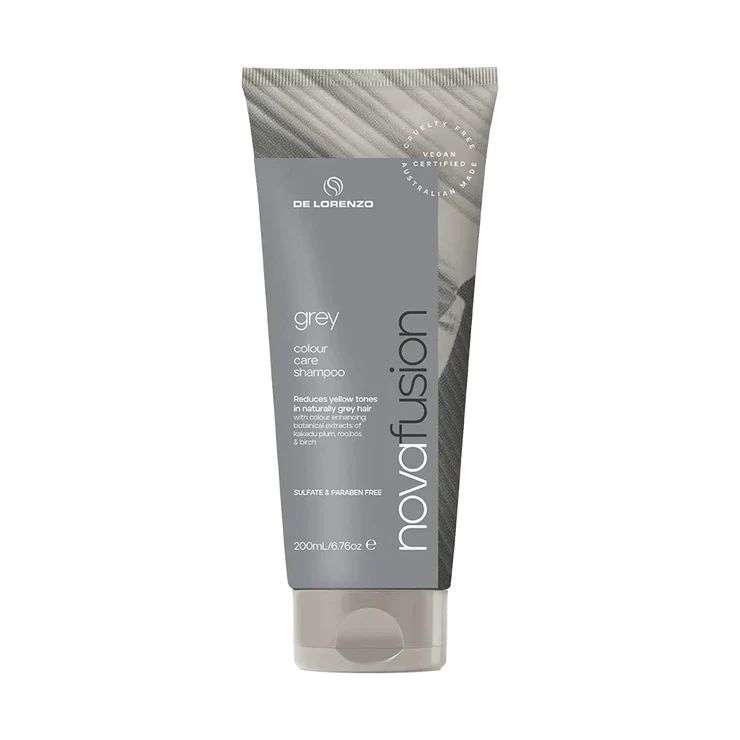 De Lorenzo Novafusion Colour Care Shampoo Grey 200ml