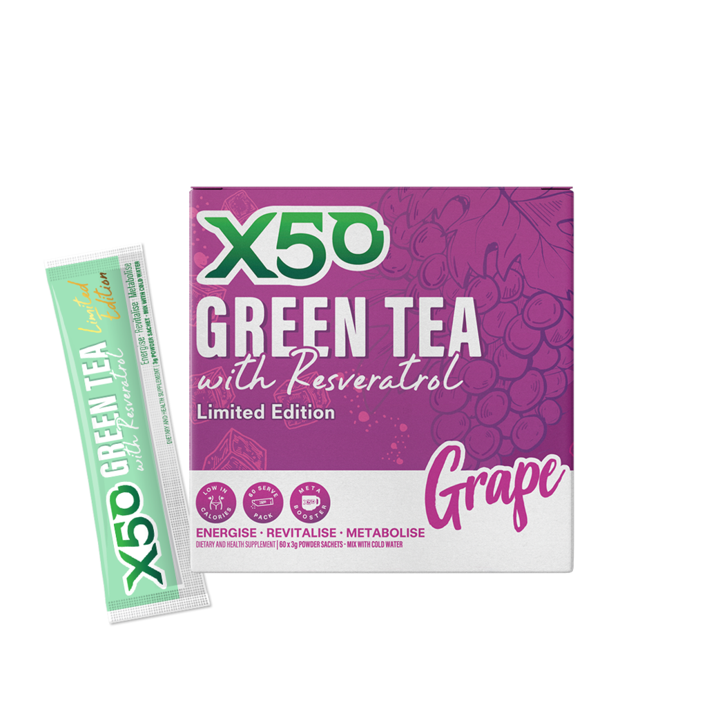 X50 Green Tea + Resveratrol by Tribeca Health