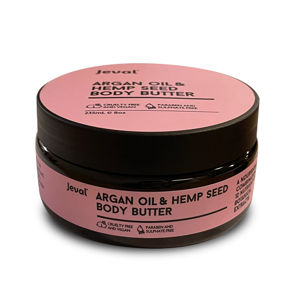 Jeval Argan Oil & Hemp Seed Body Butter 235ml