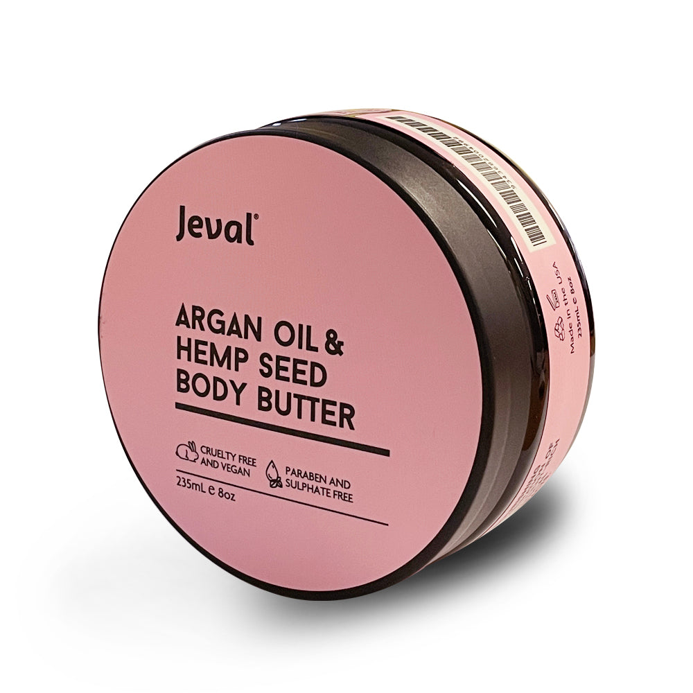 Jeval Argan Oil & Hemp Seed Body Butter 235ml