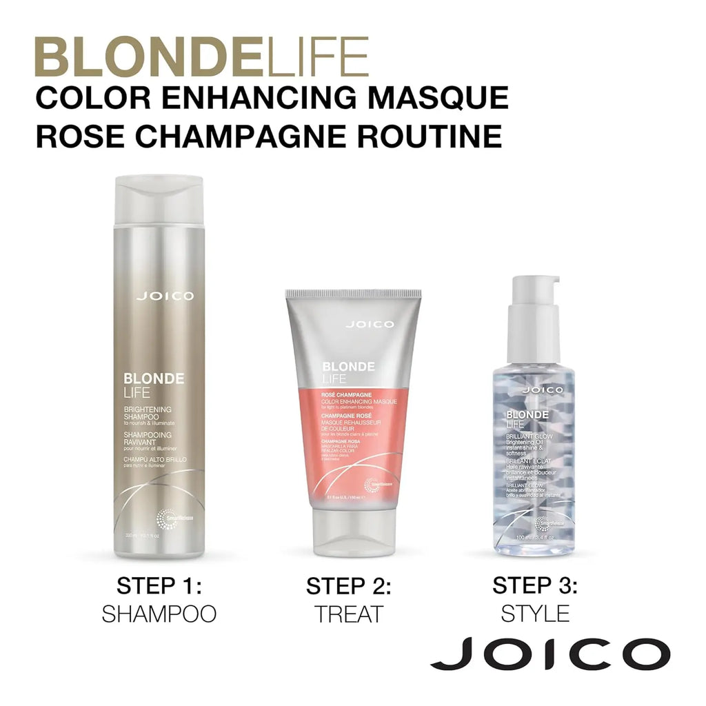 Joico Blonde Life Masque Rose Champagne 150ml