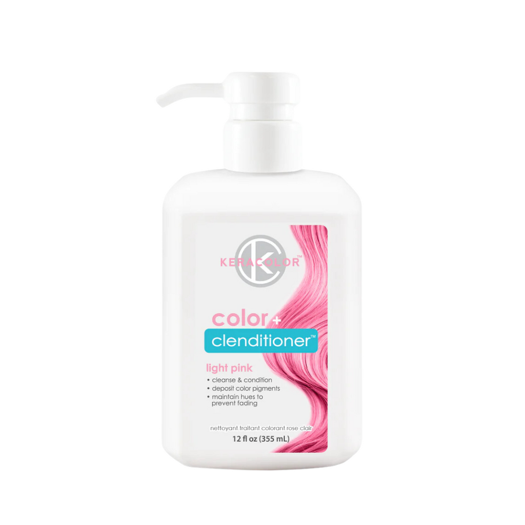 Keracolor Color Clenditioner Colour Light Pink 355ml