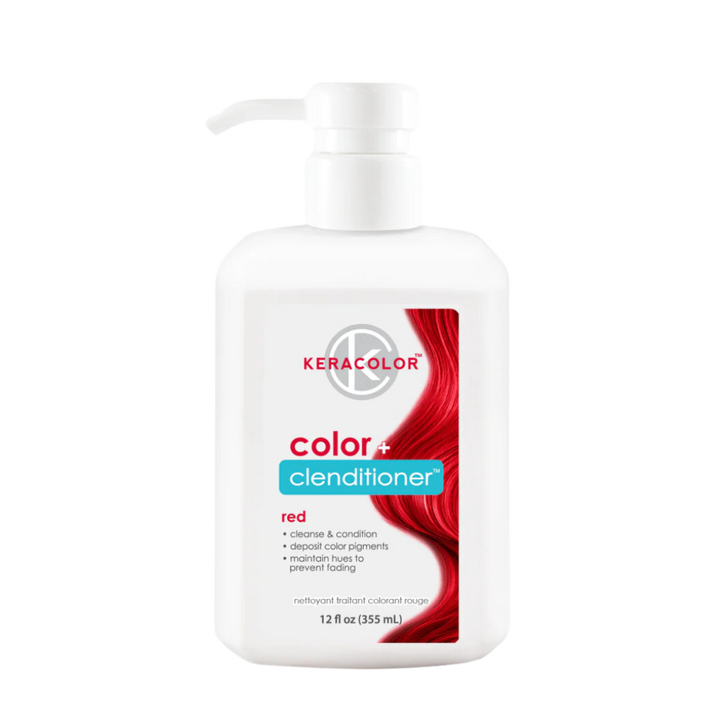 Keracolor Color Clenditioner Colour Red 355ml