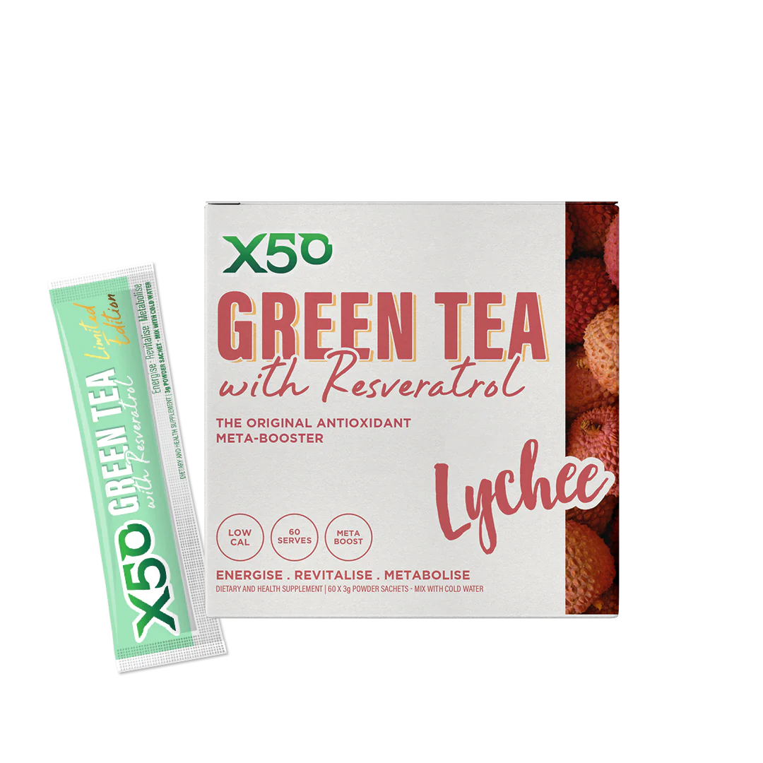 X50 Green Tea + Resveratrol by Tribeca Health