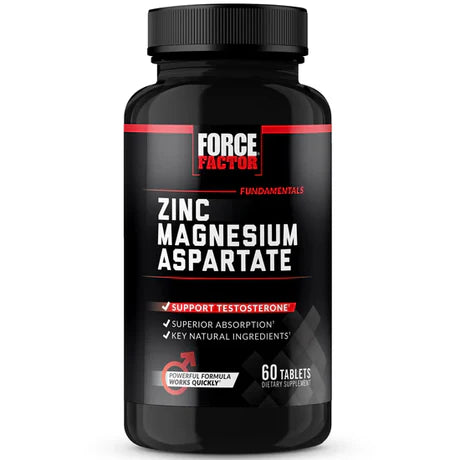 Zinc Magnesium Aspartate ZMA capsules by Force Factor