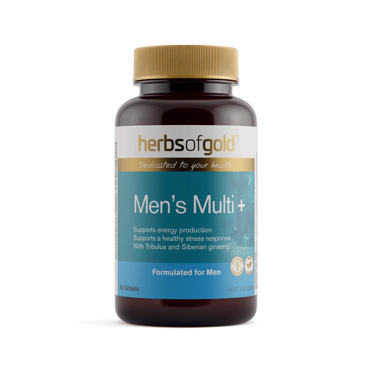 Herbs of Gold Men's Multi PLUS 30 Tablets