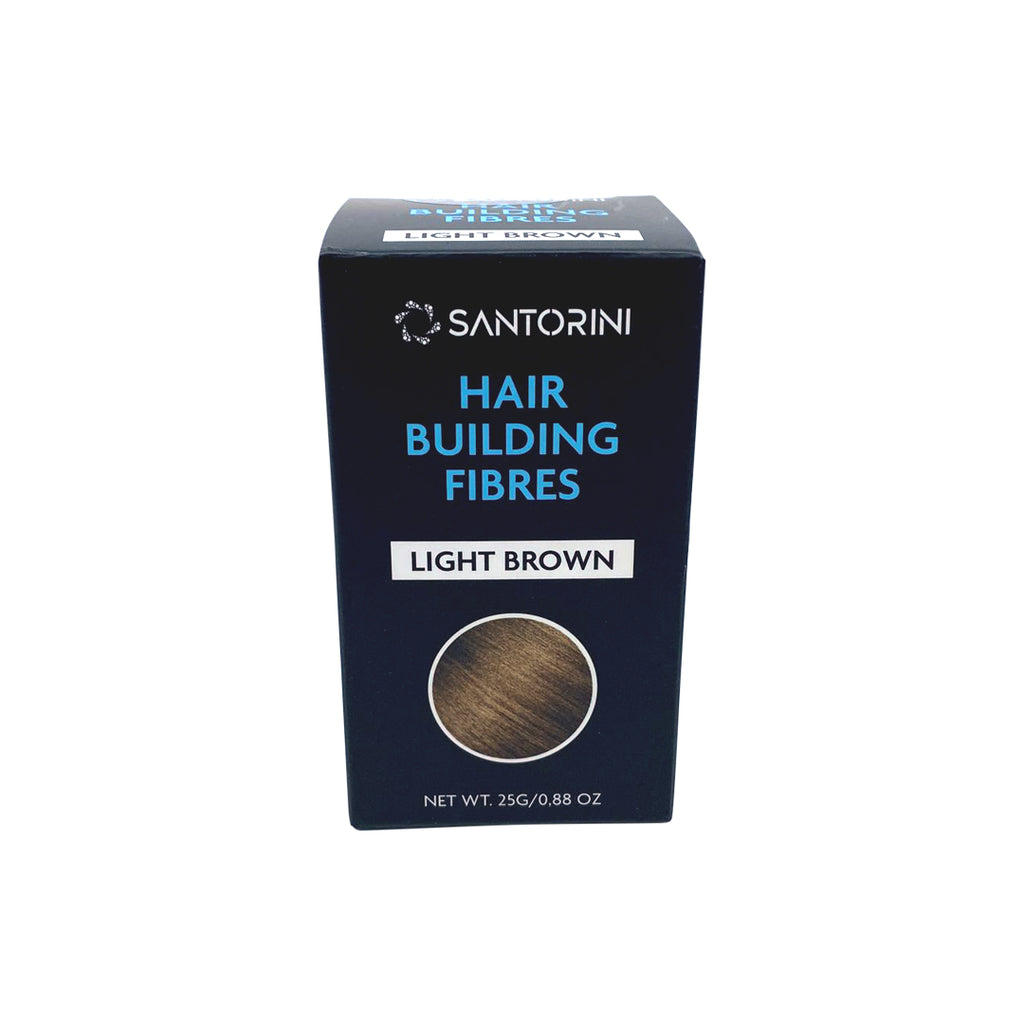 Santorini Hair Building Fibres Light Brown 25g