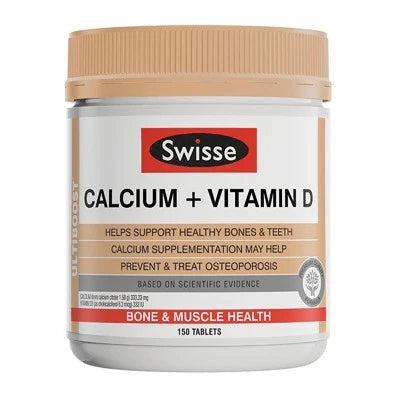 Swisse Calcium + Vitamin D