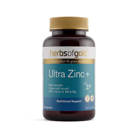 Herbs of Gold Ultra Zinc Plus 60 capsules
