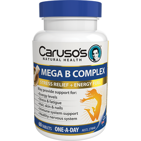 Carusos Natural Health Mega B Complex
