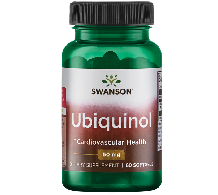 Swanson Ubiquinol 50mg Softgels