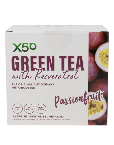 X50 Green Tea + Resveratrol by Tribeca Health
