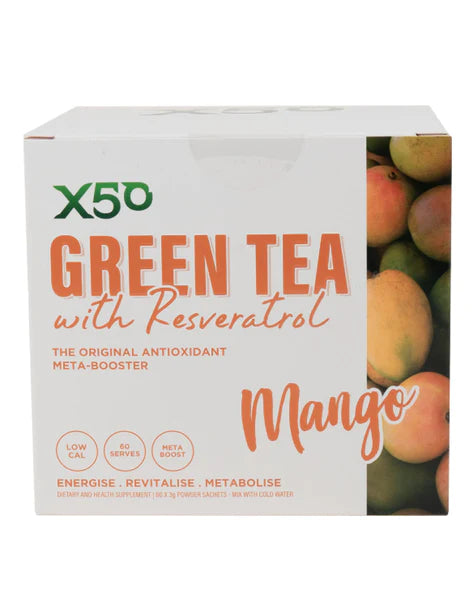 X50 Green Tea + Resveratrol by Tribeca Health