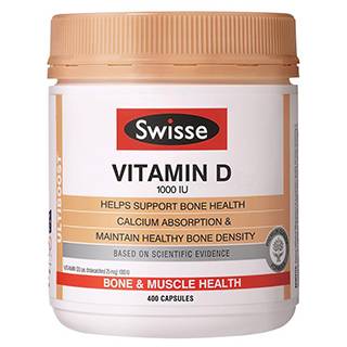Swisse Ultiboost Vitamin D 400 Capsules